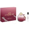 Coach Ladies Wild Rose Gift Set Fragrances 3386460146937
