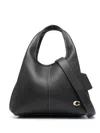 Coach Lana 23 Leather Hobo Bag In Black