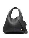 Coach Lana 23 Leather Hobo Bag In Black
