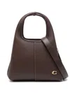 Coach Lana 25 Leather Crossbody Bag In Brown