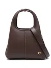 Coach Lana 25 Leather Crossbody Bag In Brown