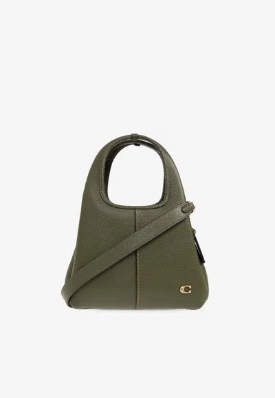 Coach Lana 23 Leather Top Handle Bag In Green