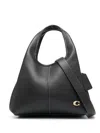 Coach Lana 25 Leather Crossbody Bag In Black