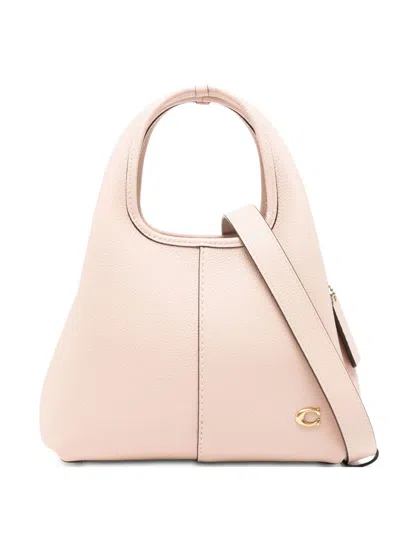 Coach Lana 25 Leather Crossbody Bag In Sand