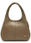 Coach Lana 23 Pebbled Leather Top Handle Bag In Brown
