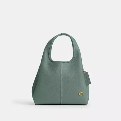 Coach Lana Shoulder Bag 23 In Brass/sage