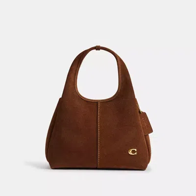 Coach Lana Shoulder Bag 23 In Brown