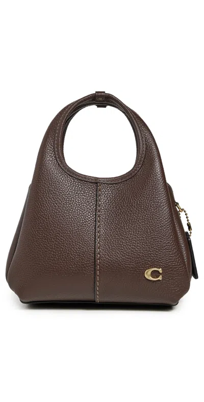 Coach Lana Shoulder Bag B4/maple In Brown