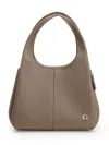 Coach Polished Pebble Leather Lana Shoulder Ba