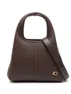 Coach Lana 25 Leather Crossbody Bag In Brown