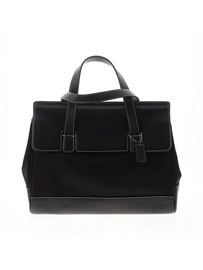 Pre-owned Coach Laptop Bag In Black