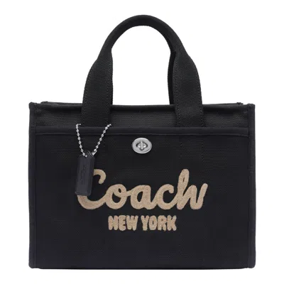Coach Large Cargo Tote Bag In Black