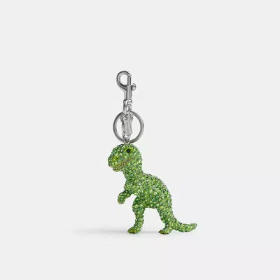 Coach Large Crystal Rexy Bag Charm In Multi