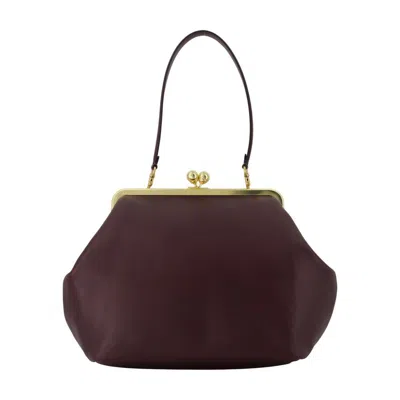Coach Large Kisslock  Pouch In Red