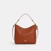 Coach Laurel Large Shoulder Bag In Beige