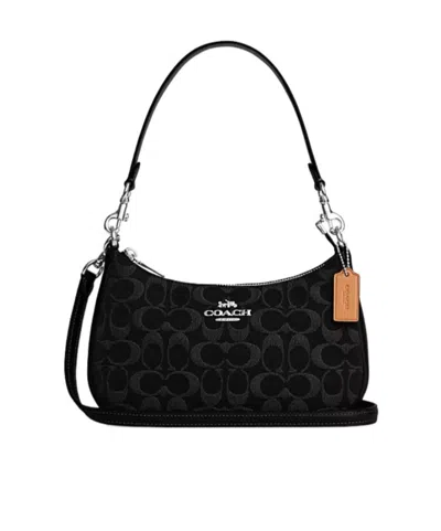 Coach Laurel Shoulder Bag In Signature Denim