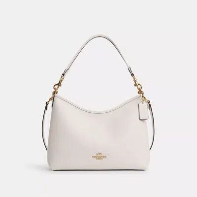 Coach Laurel Shoulder Bag In White