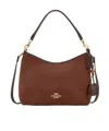 Coach Laurel Shoulder Bag With Tassels In Brown