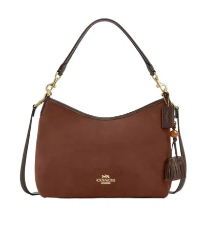 Coach Laurel Shoulder Bag With Tassels