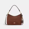 Coach Laurel Shoulder Bag With Tassels In Brown