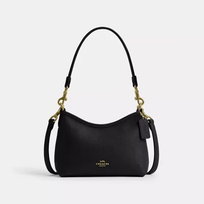 Coach Laurel Small Shoulder Bag In Black