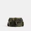 Coach League Crossbody Bag 19 In Signature Camo Print In Green/black