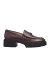 Coach Leah Loafer In Brown
