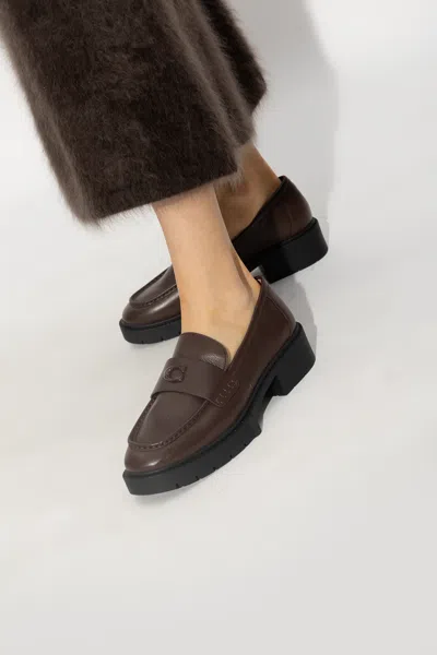 Coach ‘leah' Loafers In Brown