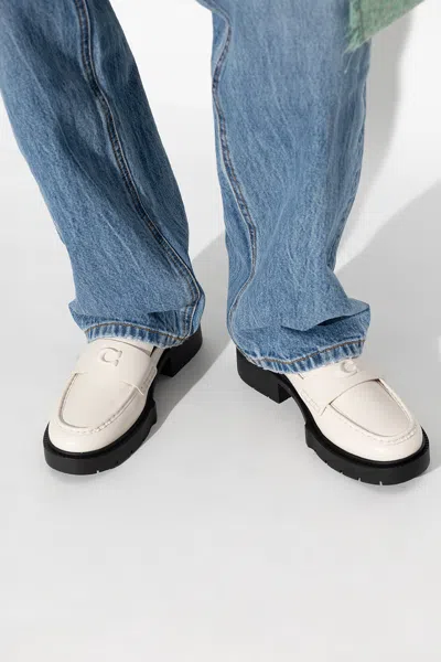 Coach ‘leah' Loafers In Cream