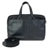 Coach Leather 2way Briefcase In White
