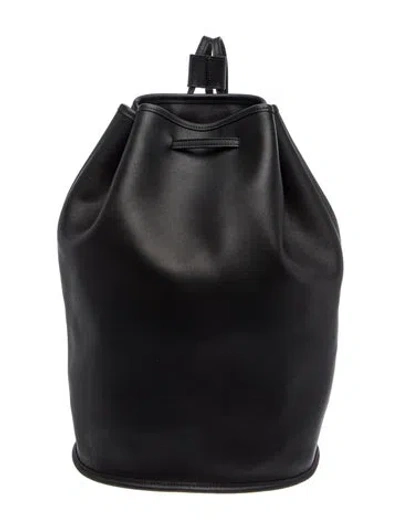 Pre-owned Coach Leather Backpack In Black