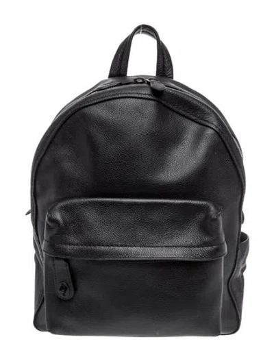 Pre-owned Coach Leather Backpack In Black