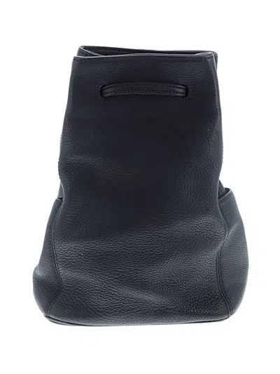 Pre-owned Coach Leather Backpack In Black