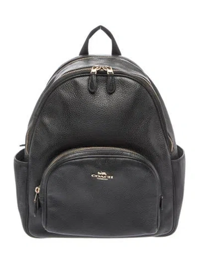 Pre-owned Coach Leather Backpack In Multi
