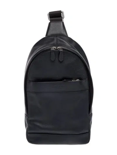 Pre-owned Coach Leather Backpack In Multi