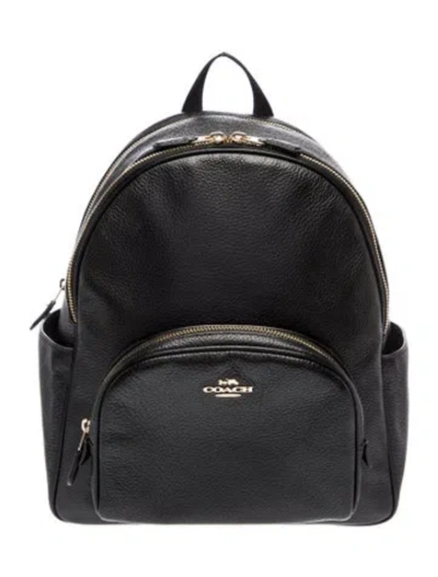 Pre-owned Coach Leather Backpack In Multi