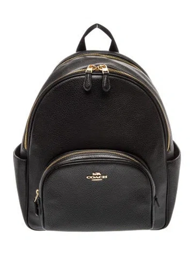 Pre-owned Coach Leather Backpack In Multi