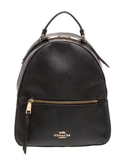 Pre-owned Coach Leather Backpack In Multicolor