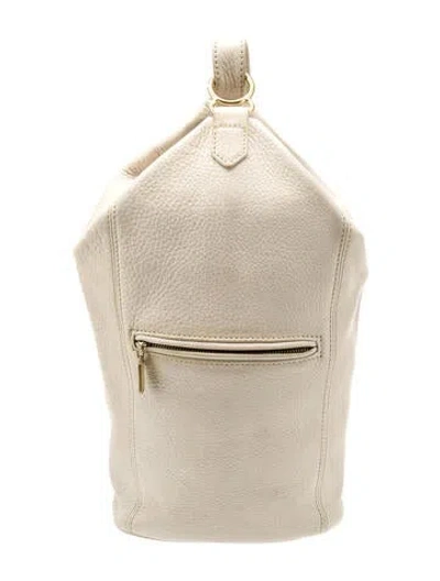 Pre-owned Coach Leather Backpack In Neutral
