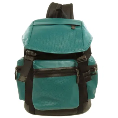 Pre-owned Coach Leather Backpack () In Multi