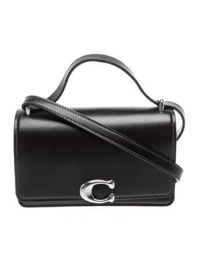 Pre-owned Coach Leather Bandit In Black
