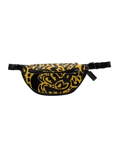 Pre-owned Coach Leather Belt Bag In Black