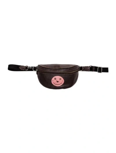 Pre-owned Coach Leather Belt Bag In Brown