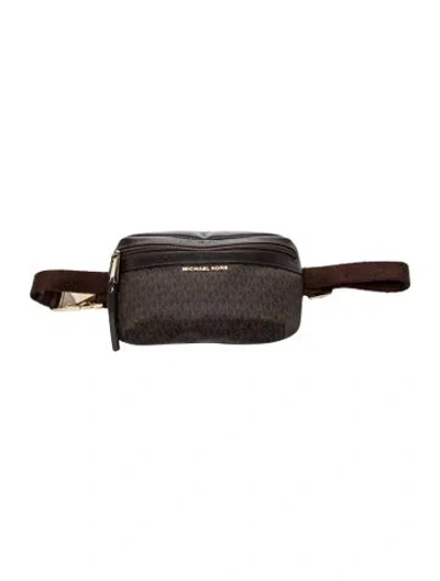 Pre-owned Coach Leather Belt Bag In Brown
