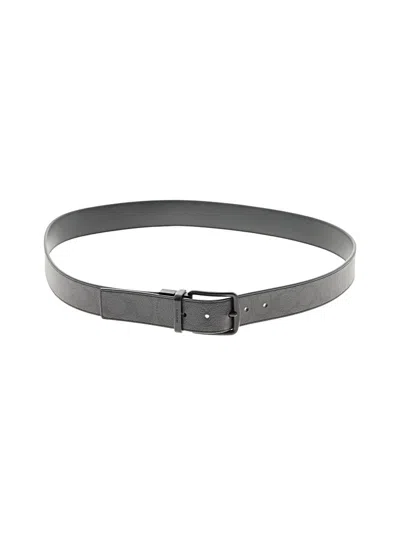 Pre-owned Coach Leather Belt In Black