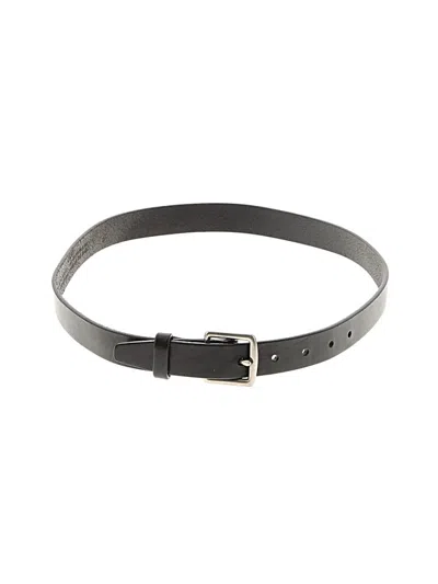 Pre-owned Coach Leather Belt In Black