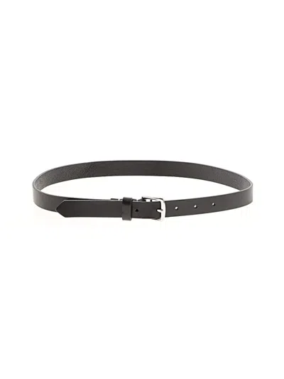 Pre-owned Coach Leather Belt In Black