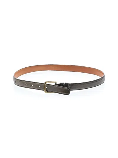 Pre-owned Coach Leather Belt In Brown