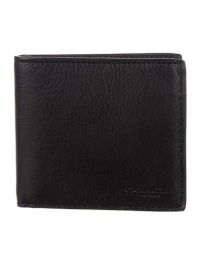 Pre-owned Coach Leather Bifold Wallet In Brown