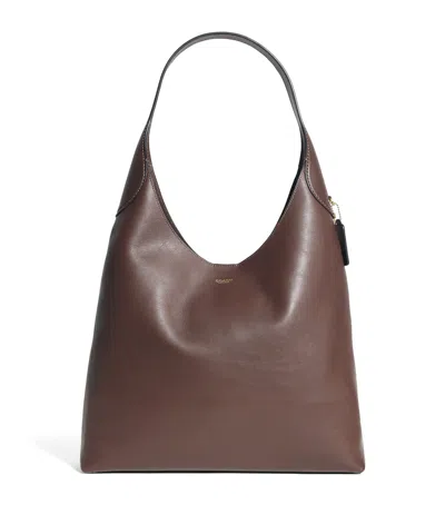 Coach Leather Brooklyn 39 Shoulder Bag In Brown